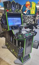 ALIENS EXTERMINATION Full Size Arcade Gun Shooting Video Game Machine - 27" LCD image