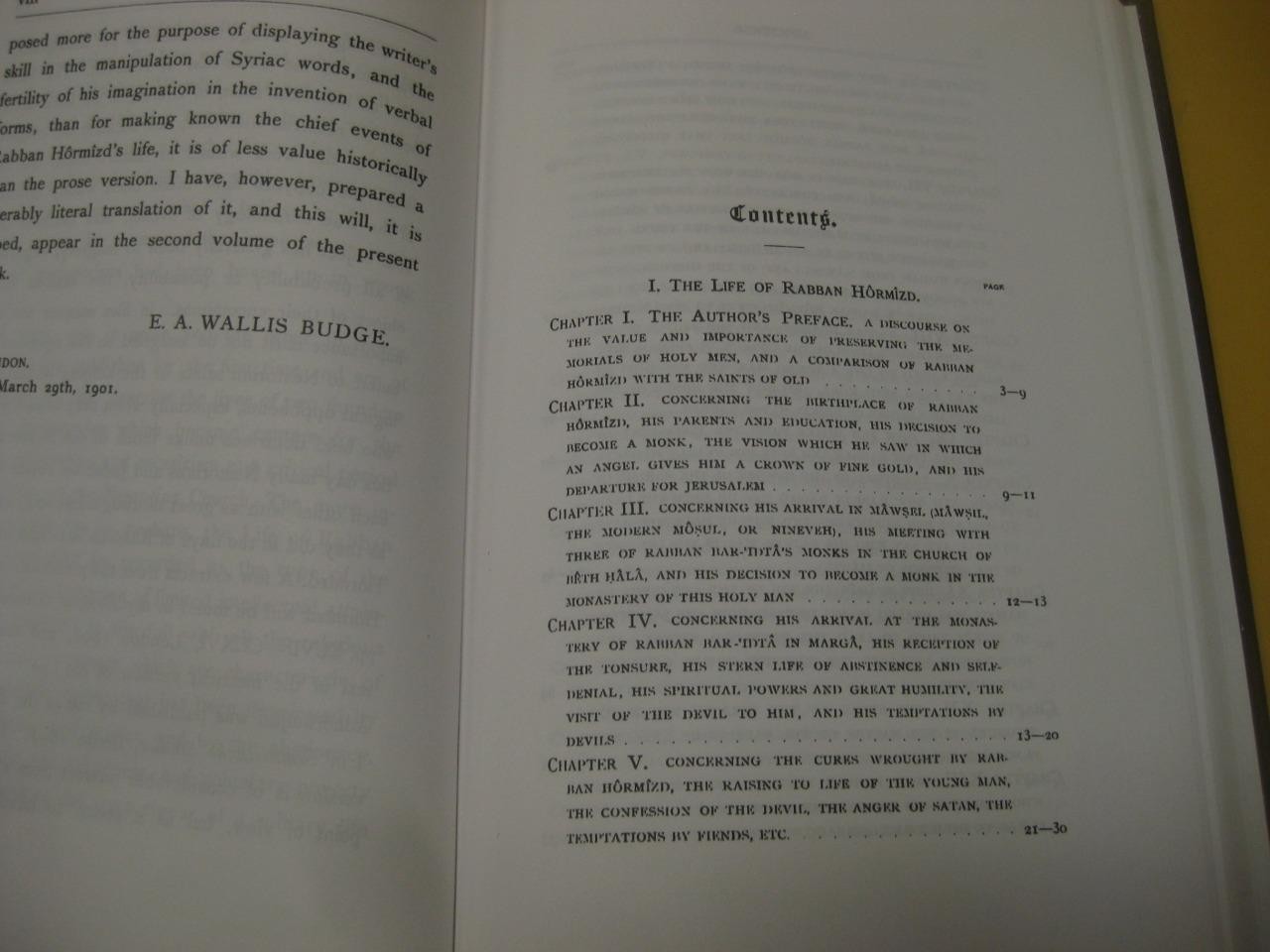 The Histories of Rabban Hormizd the Persian and Rabban Bar-'Idtâ by Budge