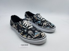 Vans Star Wars Zapatos Para Hombre Talla 11.5 Negro Lona Imperio Hoth Estampado Tenis