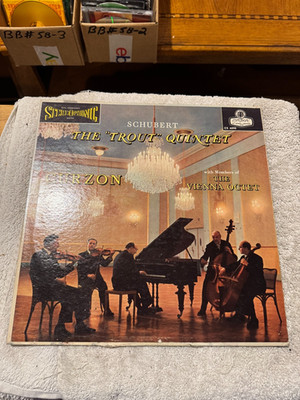 Schubert - The ''Trout'' Quintet LP - Curzon - GOOD CONDITION W/DUST SLEEVE!!!