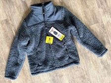 32 Degrees Heat Boys' Fleece Jacket Full Zip Gray Youth Size S 7/8