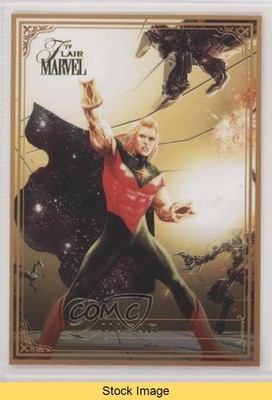 2019 Flair Marvel Gold Quasar #60 READ g1m