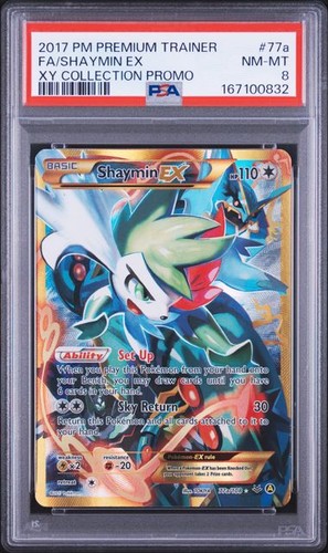 Shaymin-EX graded PSA 8 for sale on eBay