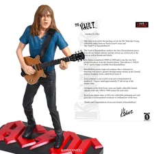 AC/DC 2006 Knucklebonz The Vault Rock Iconz Guitar Hero Malcolm Young Statue #9