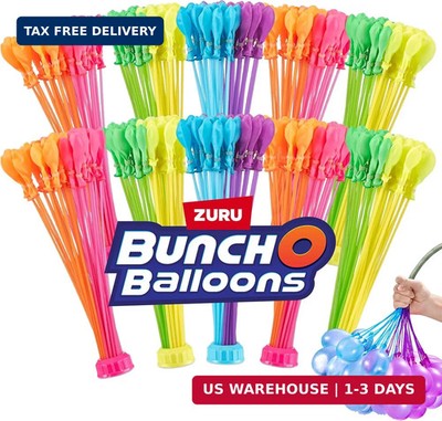 Original Bunch O Balloons Tropical Party 330+ Rapid-Filling Self-Sealing Water B