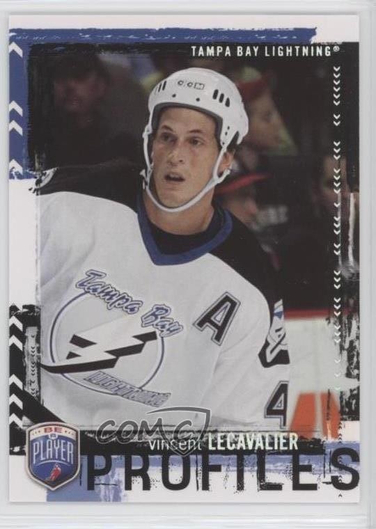 2006-07 Upper Deck Be a Player Profiles 43/499 Vincent Lecavalier #PP1 0a3
