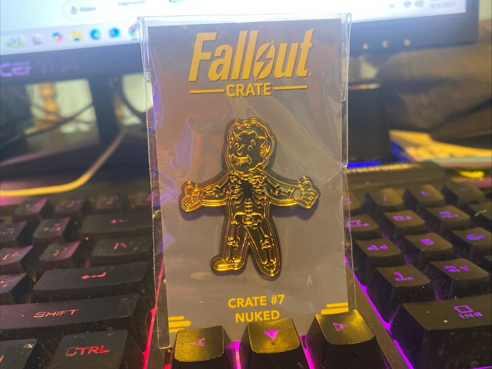 Fallout 4 и Fallout 76 коллекционный набор из 5 булавок - Bethesda эксклюзивный ящик для добычи - Изображение 2 из 4