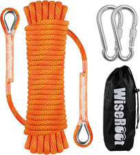 8Mm Static Climbing Rope: Heavy Duty Outdoor Rock Climbing Rope for Arborist Tre