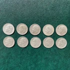 Lot of 10 Silver (90%) Roosevelt Dimes - Pre-1965 Junk Silver