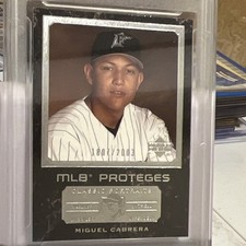 Upper Deck Classic Portraits Miguel Cabrera #187 MLB Proteges Miami Marlins 2003