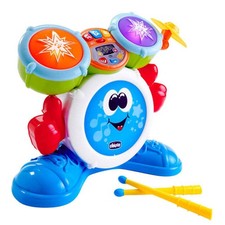 Chicco High-Quality Safe Child-Friendly Design Happy Music Rocky the Drum Toy