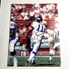 Phil Simms- Signed Autographed Auto 8x10 Magazine Cover Apex. No COA. Will Pass!