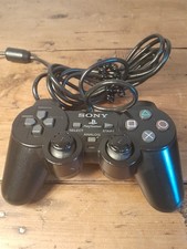 Sony PS2 PlayStation DualShock 2 Controller Black Official Genuine