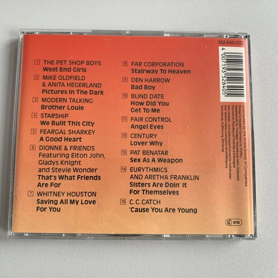 CD 15 Hit-Sensation - Die neuen Superhits ‘86 CC Catch Modern Talking Den Harrow - Bild 2 von 4