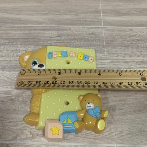 Copritarga interruttore asilo bambino Peek A Boo vintage - Foto 6 di 6