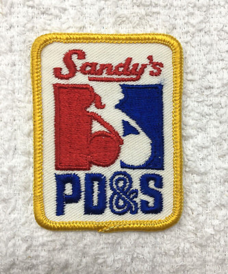 PATCH Sandy's PD&S Basketball Sports Red White Blue