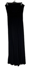 Calvin Klein Womens Strapless Maxi Dress Silk Lining Size 6 Party Evening Formal