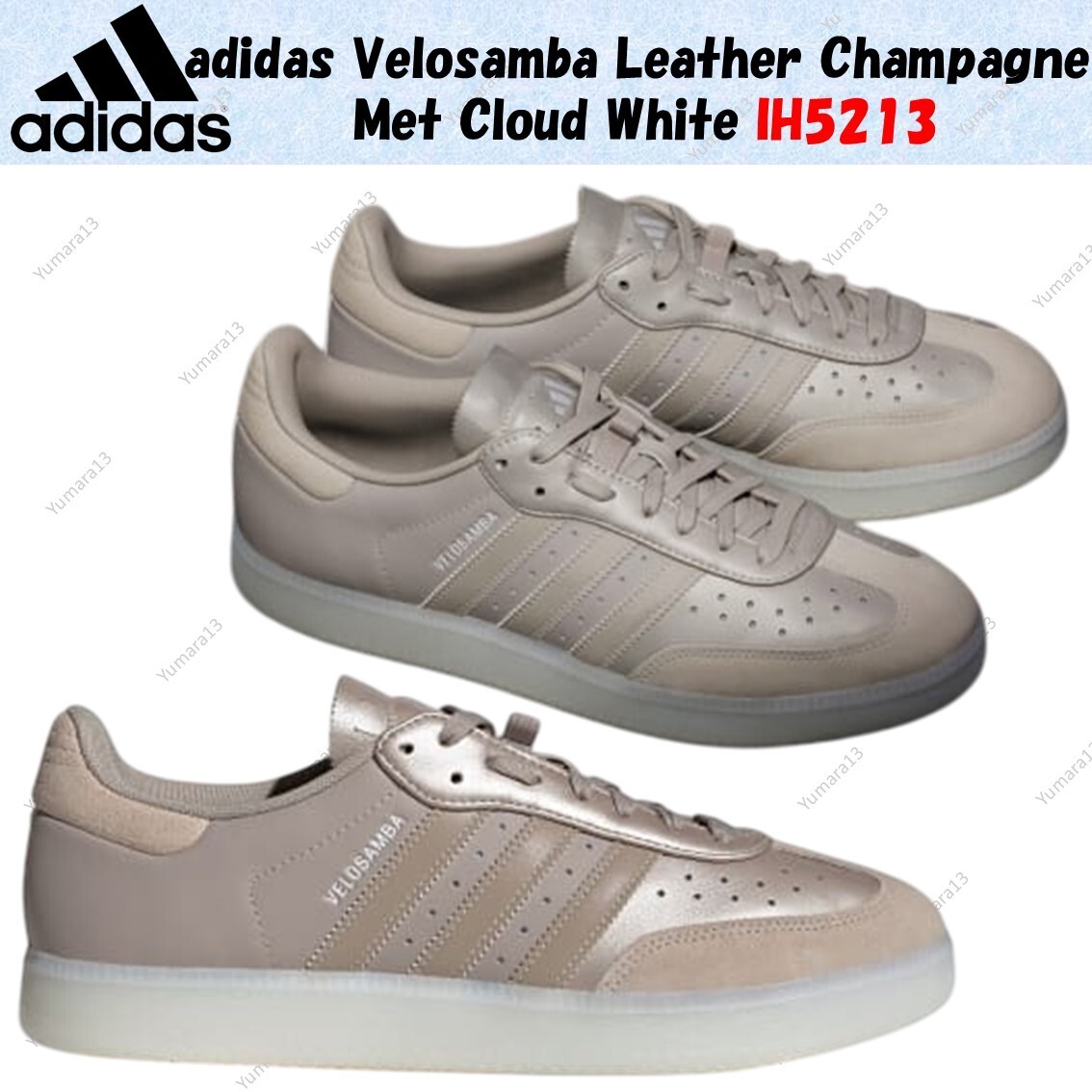 ウェア adidas THE VELOSAMBA 27cm adidas Velosamba Leather Shoes - White | Free Shipping with