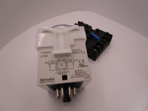 AT8N Genuine AUTONICS Timer with PS-08 Socket Base FAST SHIPPING - Picture 10 of 11