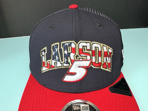 Gorra de béisbol NASCAR Kyle Larson #5 2025 Daytona 500 New Era 9Seventy NUEVA - Imagen 7 de 24