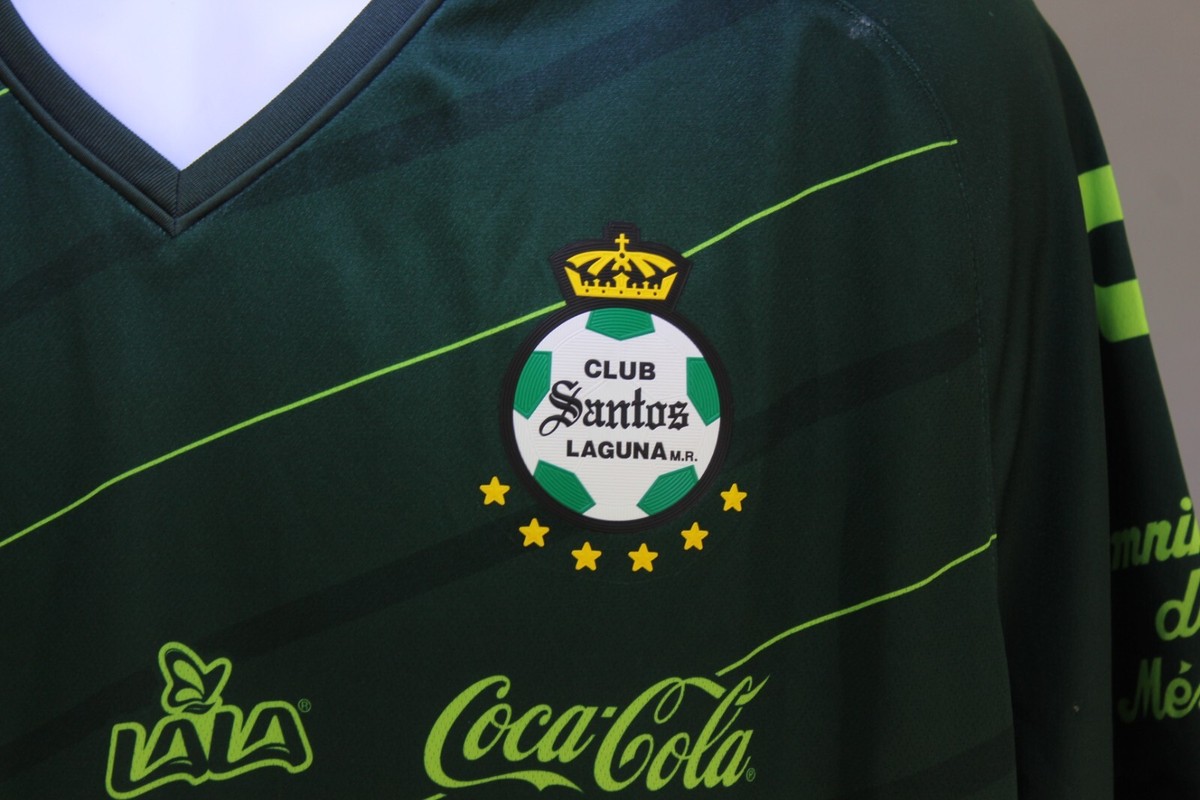 Santos Laguna Jersey Green Authentic Charly Jersey size XXL 2019