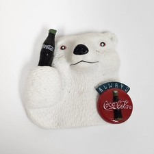 Aimant ours polaire Coca-Cola rétro rétro rétro 2" collection vintage 1995