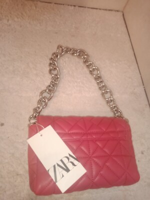 zara tasche pink