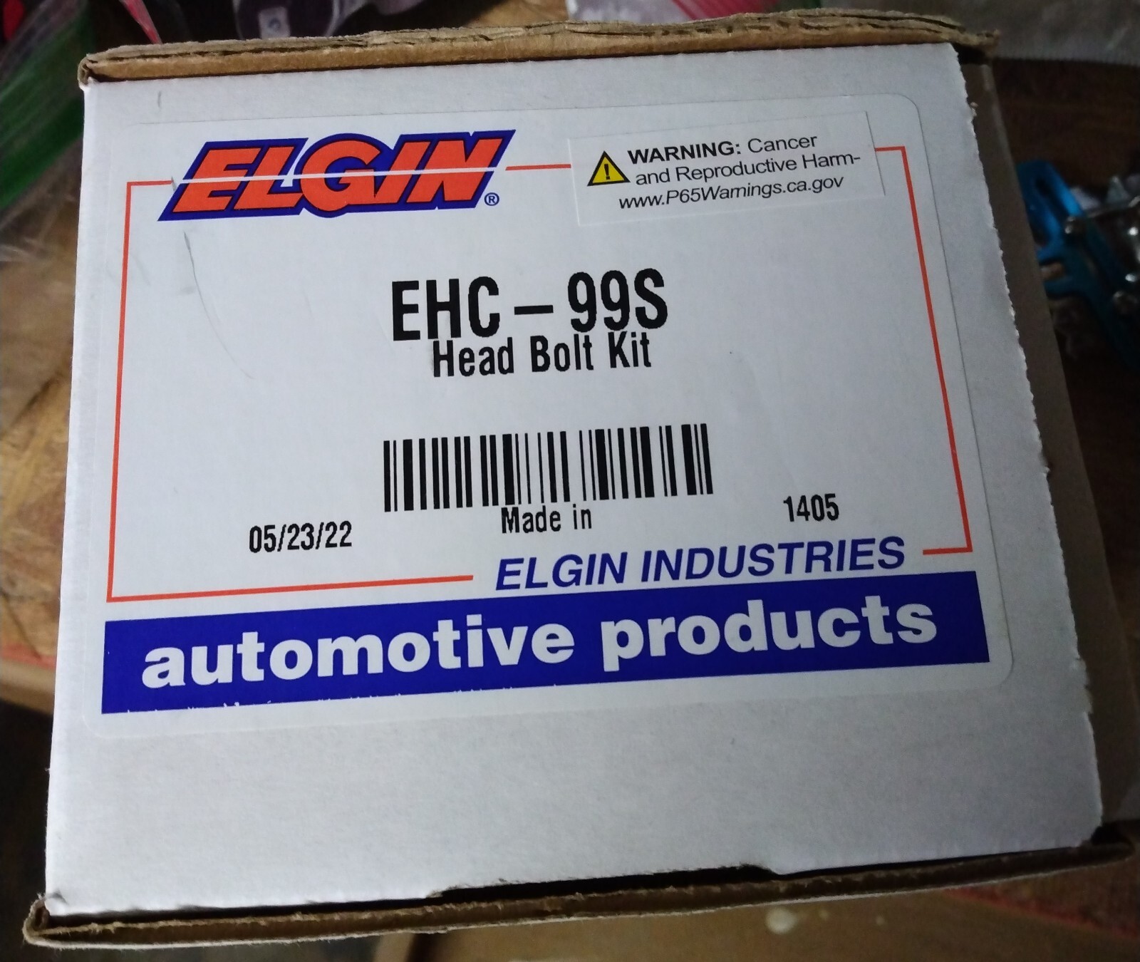 Speedmaster Cylinder Heads 190 SBC 3/8 Studs, Guides & Elgin Bolts 64cc