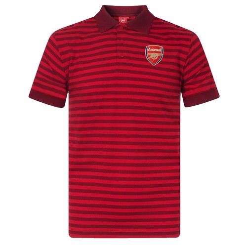 Arsenal FC Official Mens S Crest Polo Shirt Heritage Highbury 1913