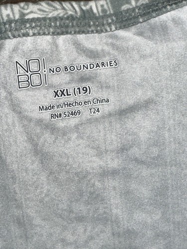 No Boundaries Juniors Ruffle Walk Through Maxi Romper Size XXL Jade Delight NWOT - Picture 5 of 8