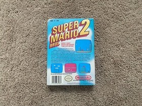 Super Mario Bros. 2 (Nintendo NES, 1988) COMPLETE CIB, TESTED, Free Shipping