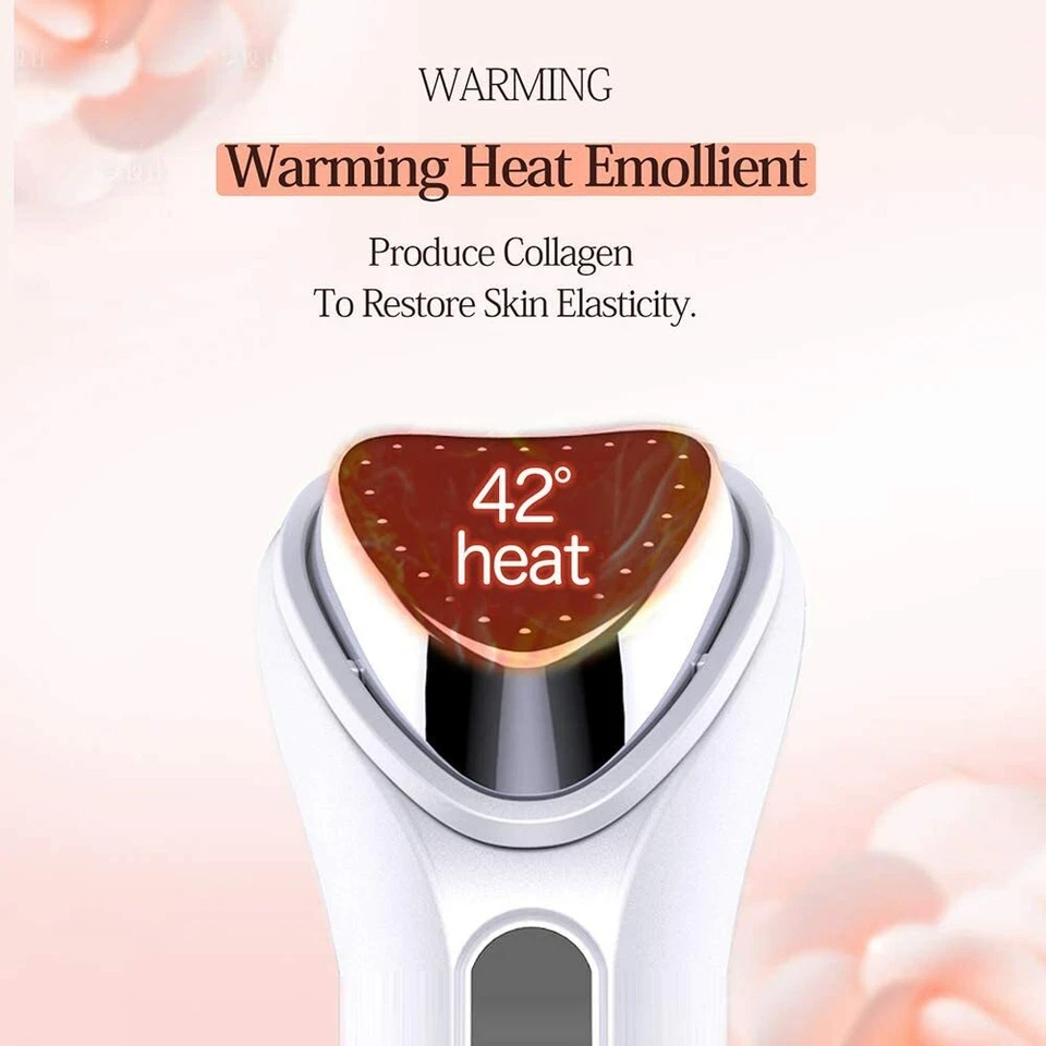 Anti-Aging Facial Cleaner,Hot Cold Skin Care Facial Massager,Deep Cleaning Women - image 3 of 4