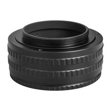 Metal M42 to M42 Mount 25mm-55mm Adjustable Focusing Helicoid Adapter Macro Tube