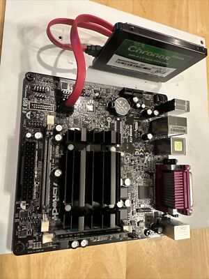 Asrock D1800B-ITX With Chronos 60GB solid state drive