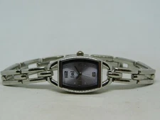 l.e.i LEIL9337 Silver Tone Quartz Analog Women's Watch Sz. 6 3/4'' New Battery