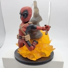 NEW Marvel Deadpool Quantum Mechanix Q-Fig Loot Crate Exclusive Figure