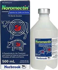 Norbrook  500 mL Cattle Swine wormer dewormer