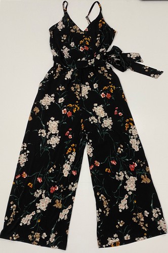 Rica Knit Crop Jumpsuit Black 
