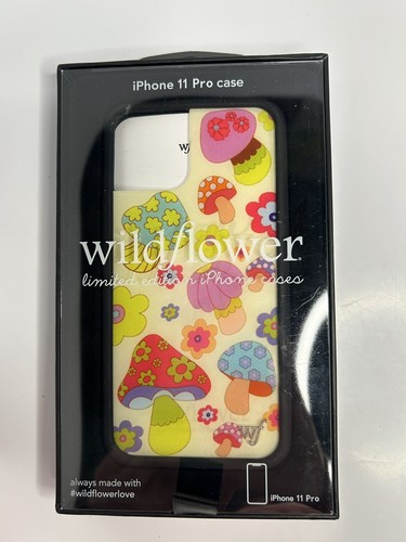 Wildflower Groovy Shroom iPhone 11 Pro Case Limited Edition Mushrooms - Picture 2 of 5
