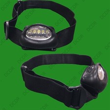 2x Lampada da Testa 5 LED BB-HL152, Luce Luminosa, Torcia, Escursionismo Esterno, Ciclismo