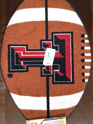 NCAA - Texas Tech Football Rug 22 x 33  NEW