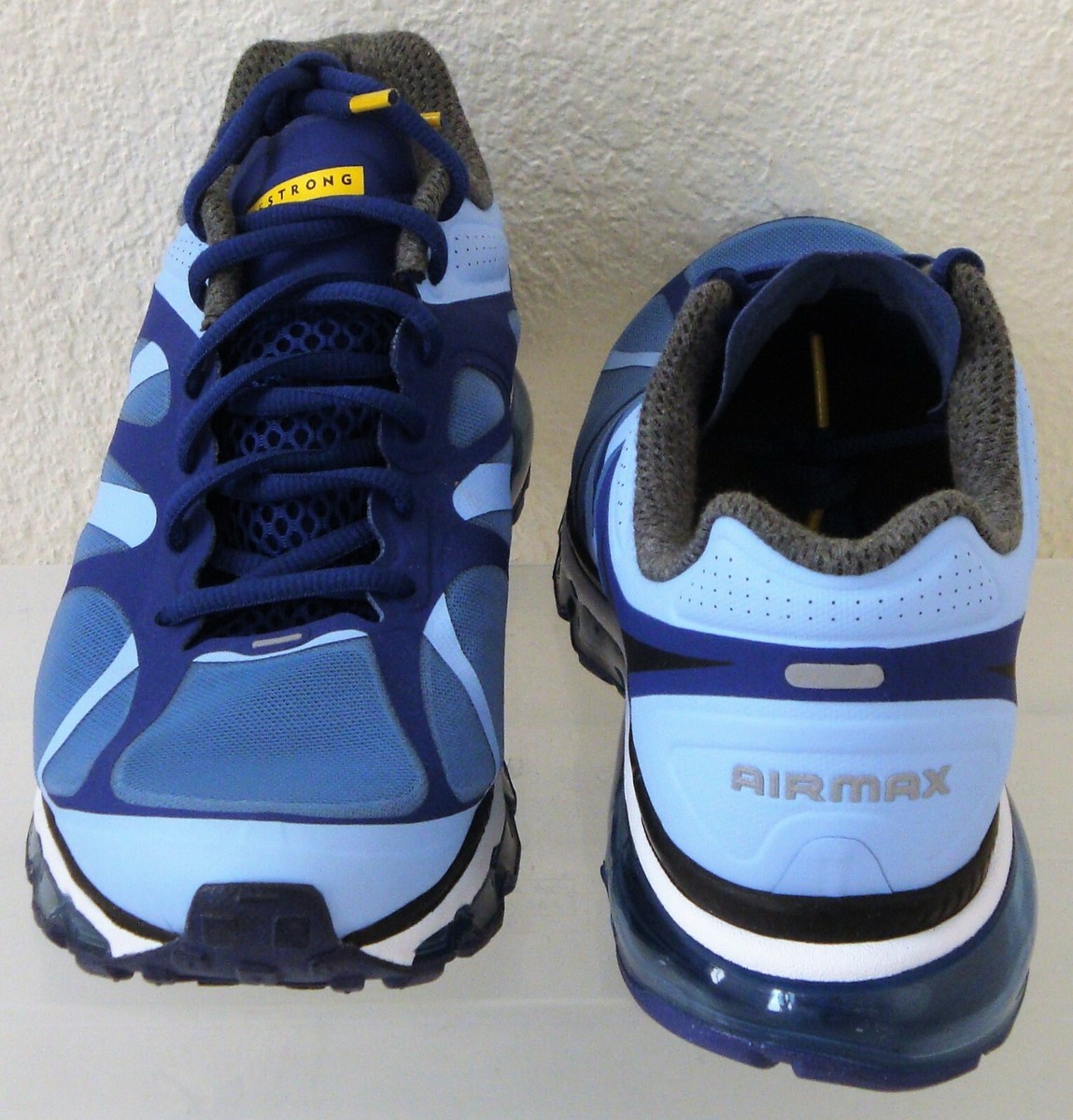 Rare New Nike Air Max 2012 LAF Blue Royal Maize Mens US Size  display picture 1