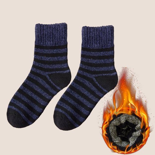 5 Pairs Thicken Cashmere Socks Winter Casual Wool Soft Warm Socks Men Sport - Picture 14 of 22