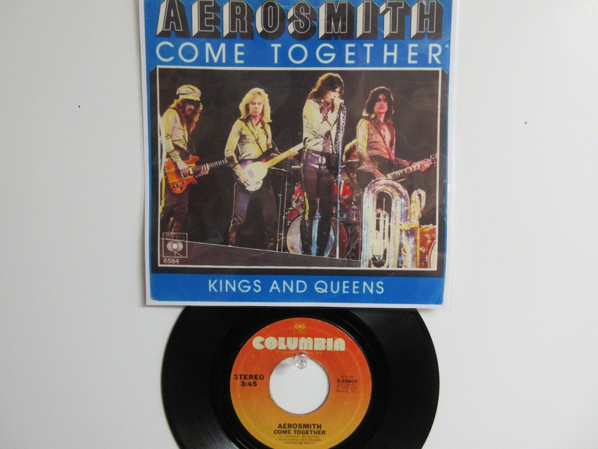 💥 ' AEROSMITH ' HIT 45 + PICTURE [COME TOGETHER] 1978 ! 💥 | eBay