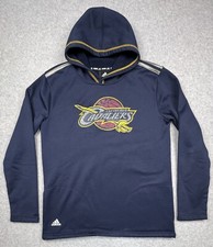 Adidas Climawarm Cleveland Cavaliers Hoodie Sweatshirt Youth X-Large 18 