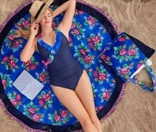 Matilda Jane Sweet Sunshine Set Tote Bag & Beach Towel New In Bag Beach Blue