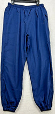 Nike Windbreaker Track Pants Men L Navy Blue NYLON Running Parachute