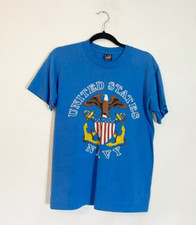 Vintage US Navy Fruit of the Loom Best Eagle T-Shirt Size Medium