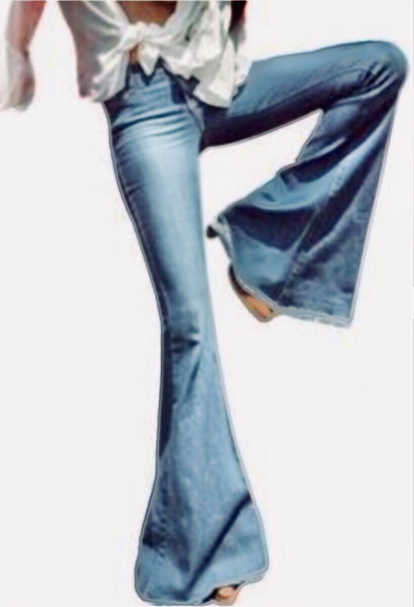 High Waist, Ultra Wide Flare, 27