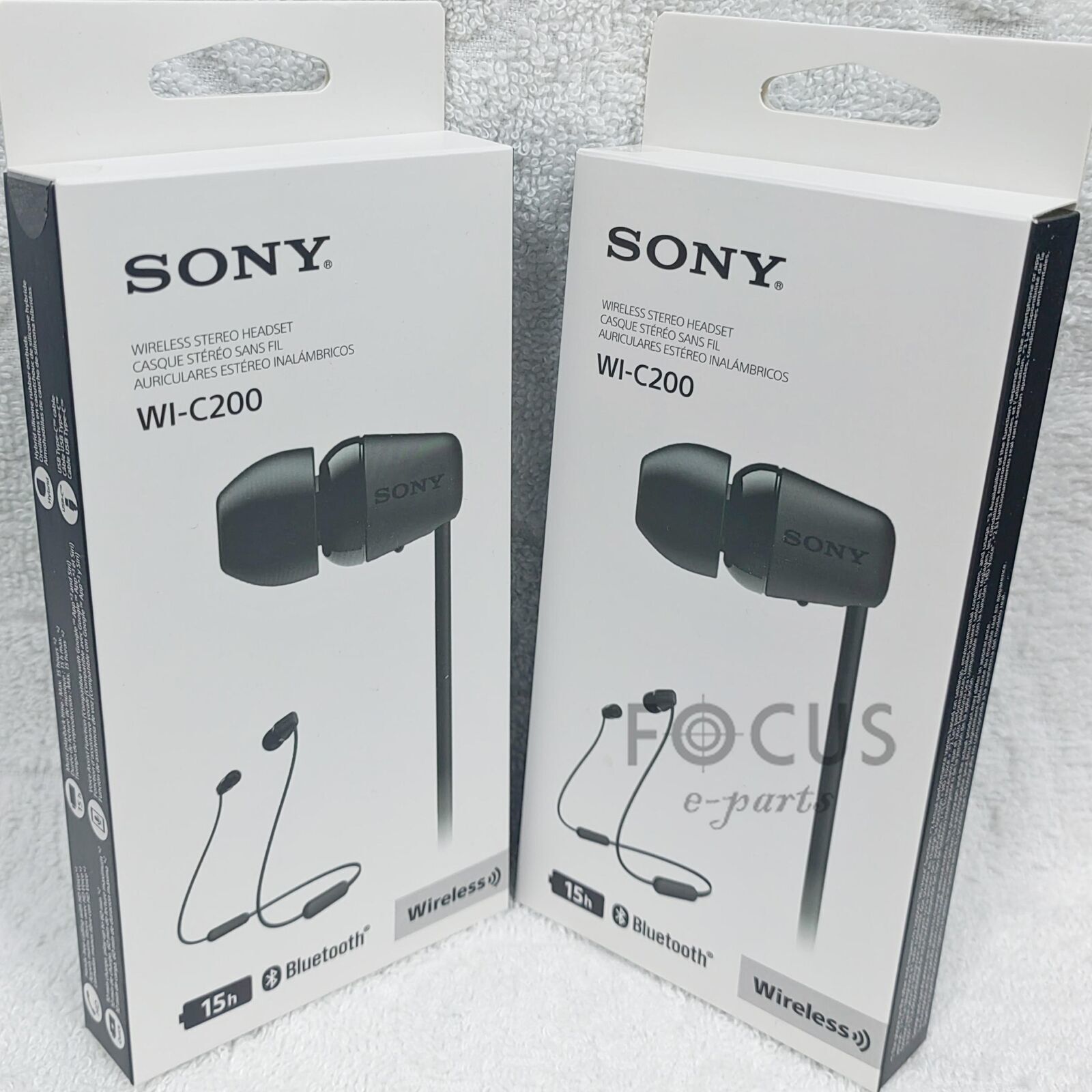 Wireless Headphones Audifonos Inalambricos Sony Wi C200 Sony WI